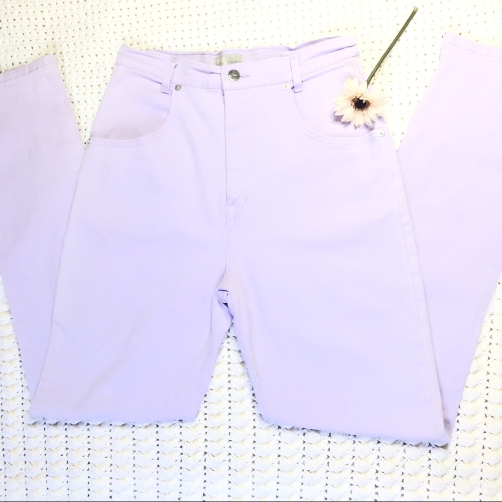 Vintage French Dressing purple mom jeans size 10